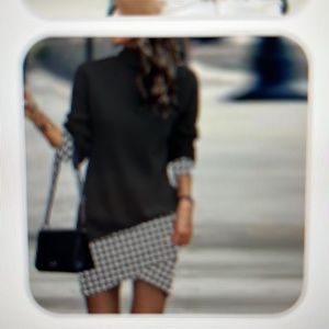 Size medium dress. Never worn. Tagged and original bag still available.